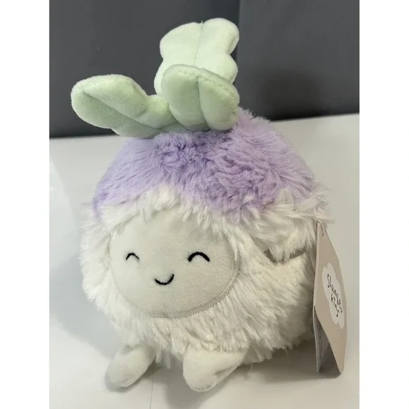 Slumberkins Patchlings Garden Patch Vegetables Turnip mini plush lovey cute - Picture 2 of 3